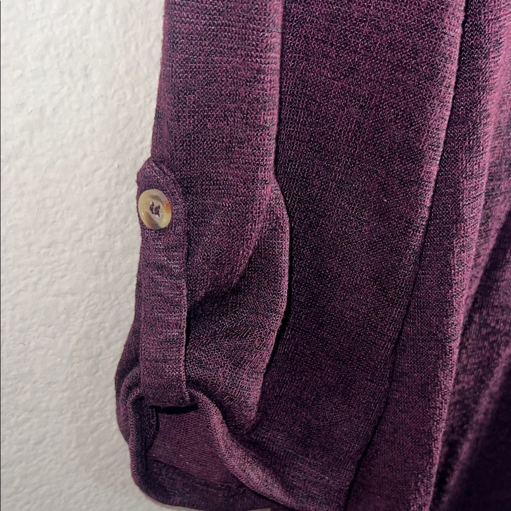 Rue21 Deep Purple Long Sleeve Top - Picture 3 of 10